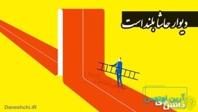 ضرب المثل دیوار حاشا بلند است