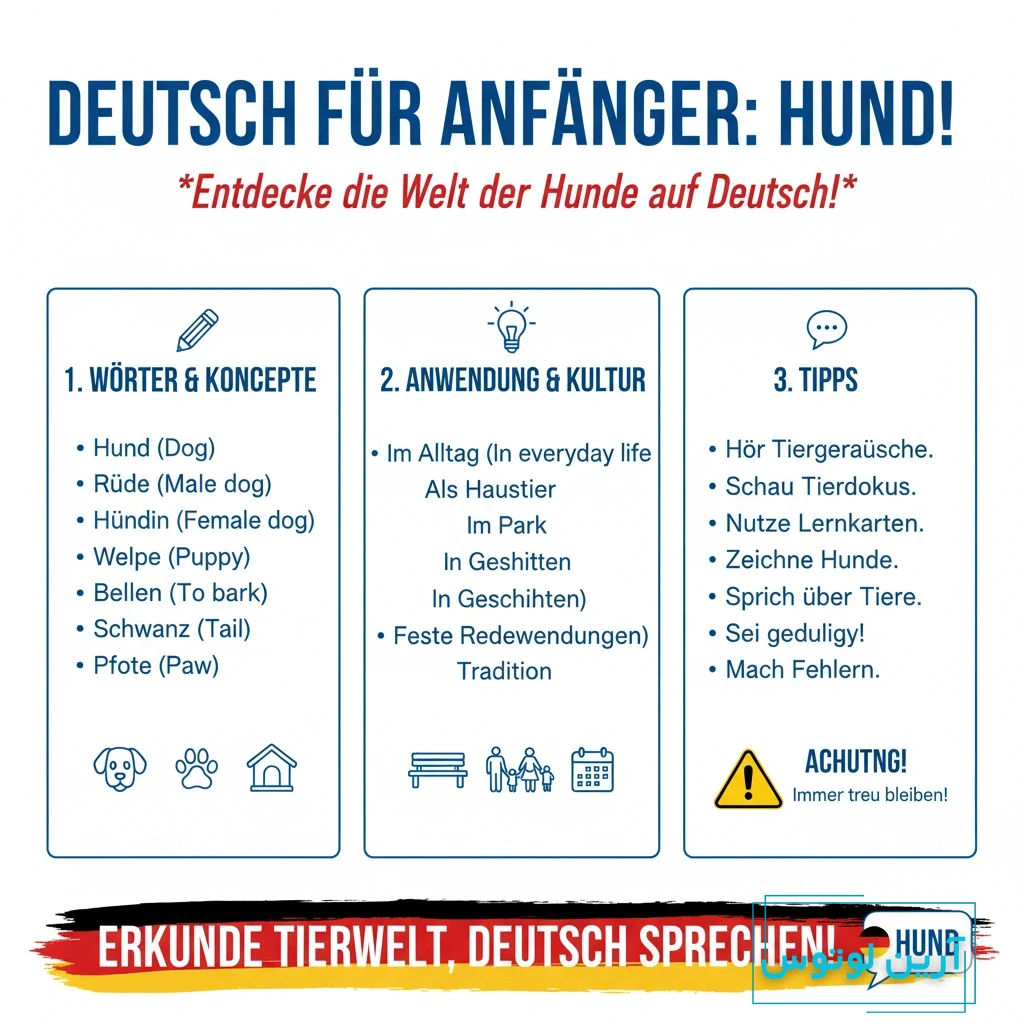 سگ به آلمانی