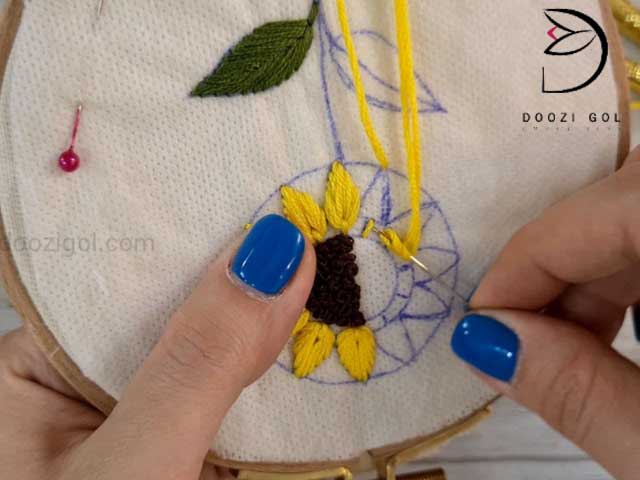 آموزش برزیلی گلآرین لوتوس آفتابگردان