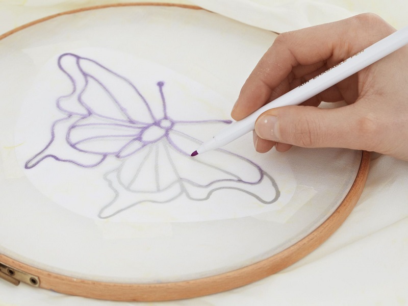 انتقال طرح روی پارچه