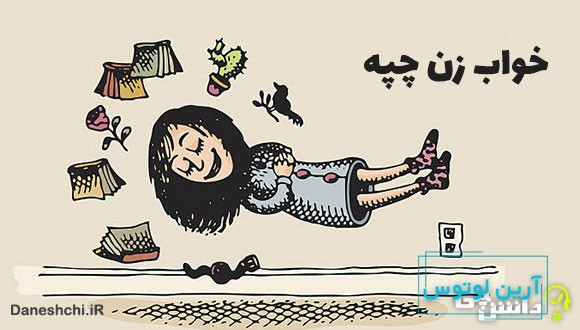  معنی ضرب المثل خواب زن چپه 