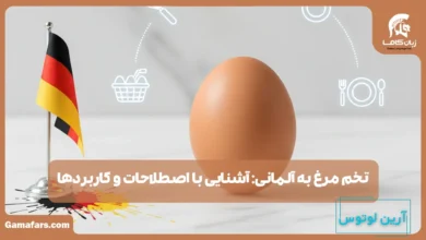 تخم مرغ به آلمانی