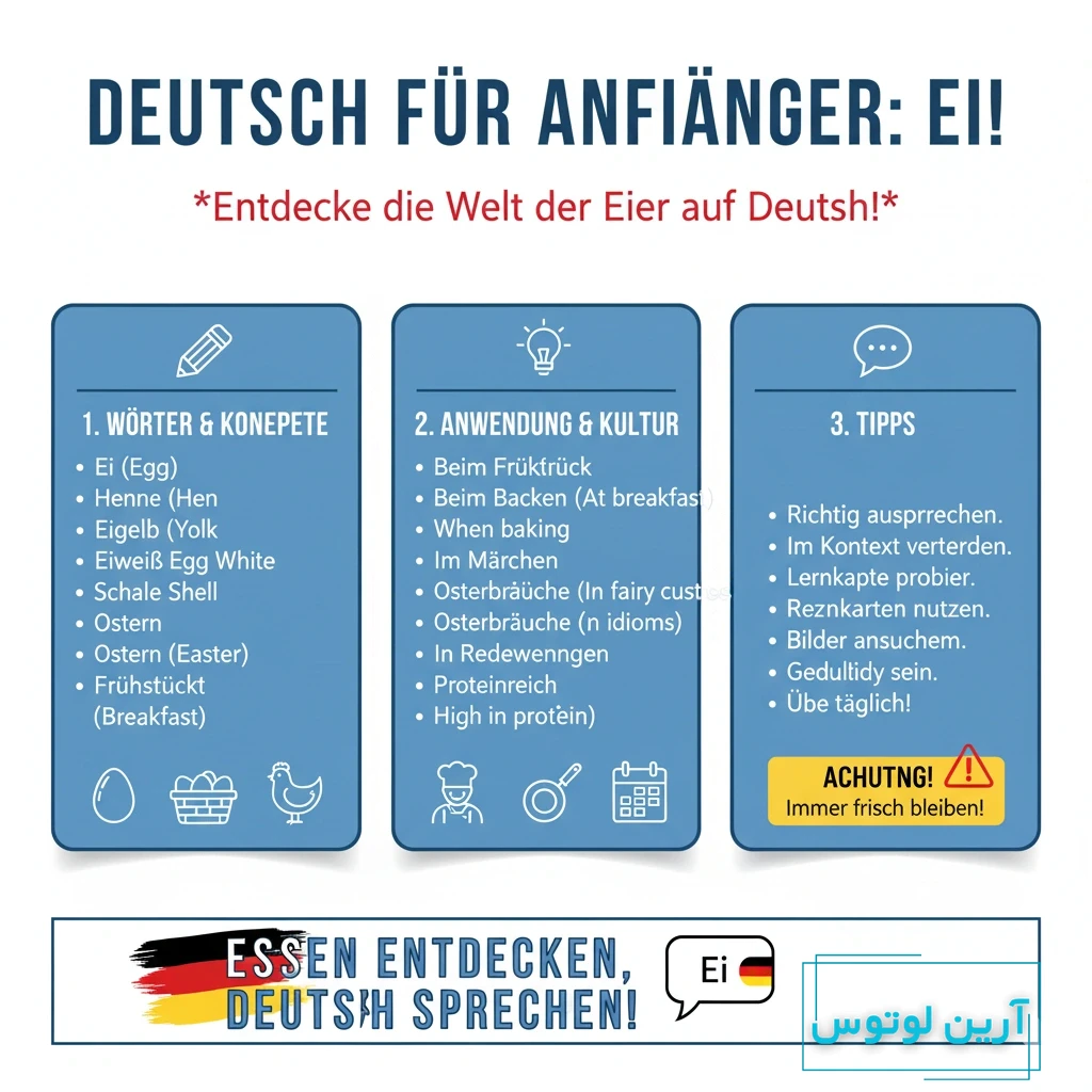 تخم مرغ به آلمانی