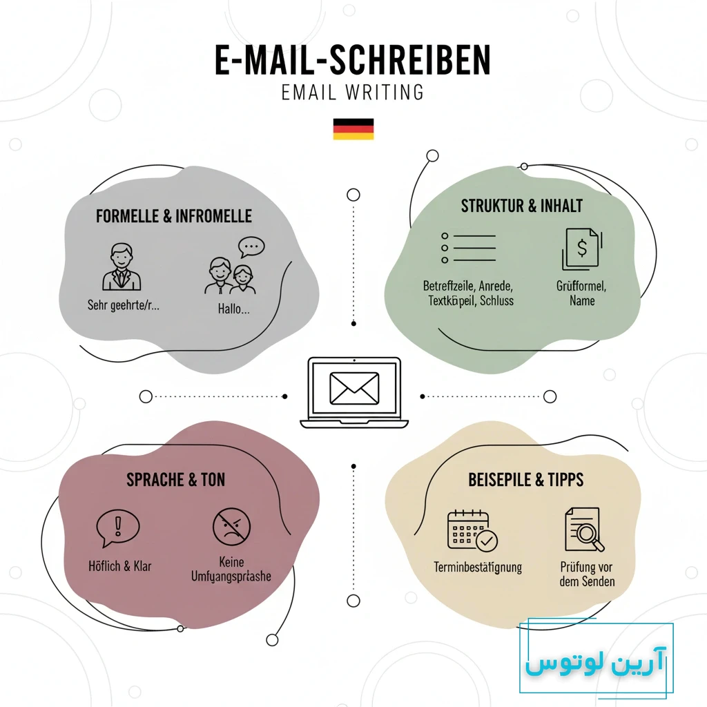 ایمیل نوشتن به آلمانی