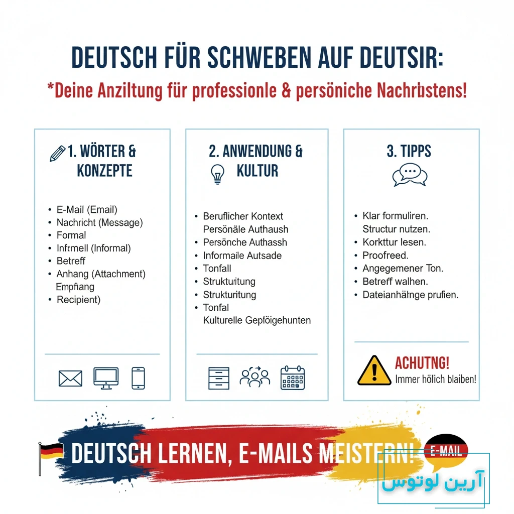 ایمیل نوشتن به آلمانی