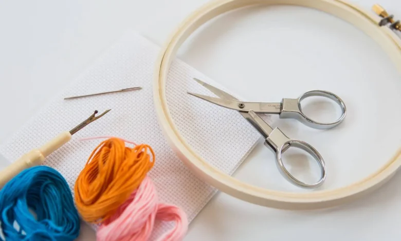 روش استفاده از کارگاه گلدوزی