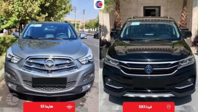 مقایسه هایما S5 و فردا SX5