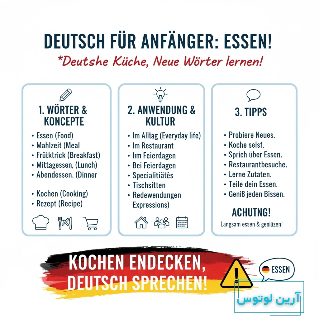 غذا به آلمانی