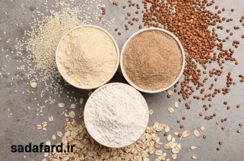 استفاده از آرد بدون گلوتن در غذا ها