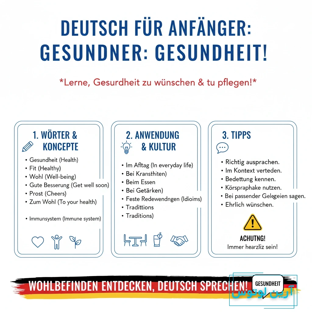 عافیت باشه به آلمانی