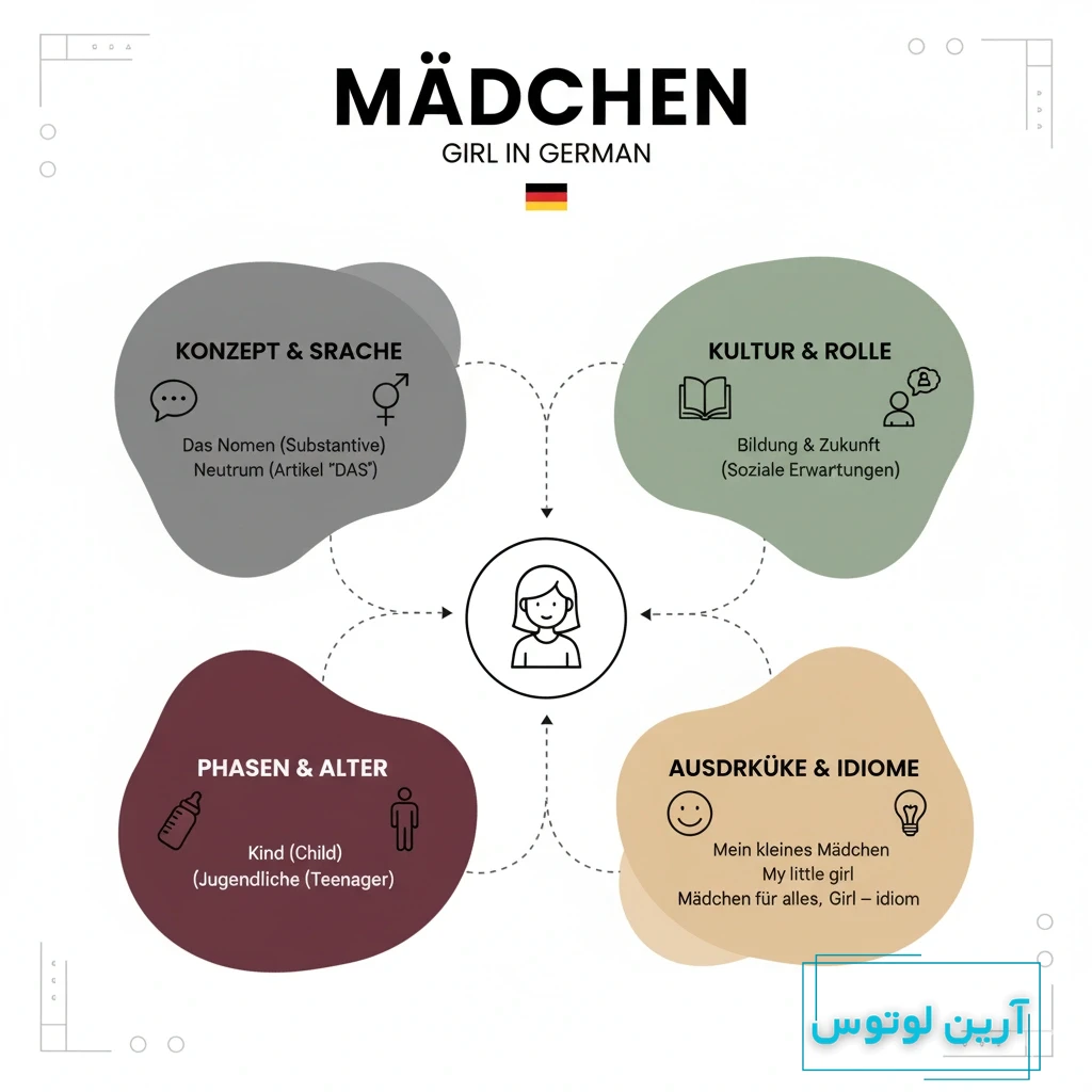 دختر به آلمانی