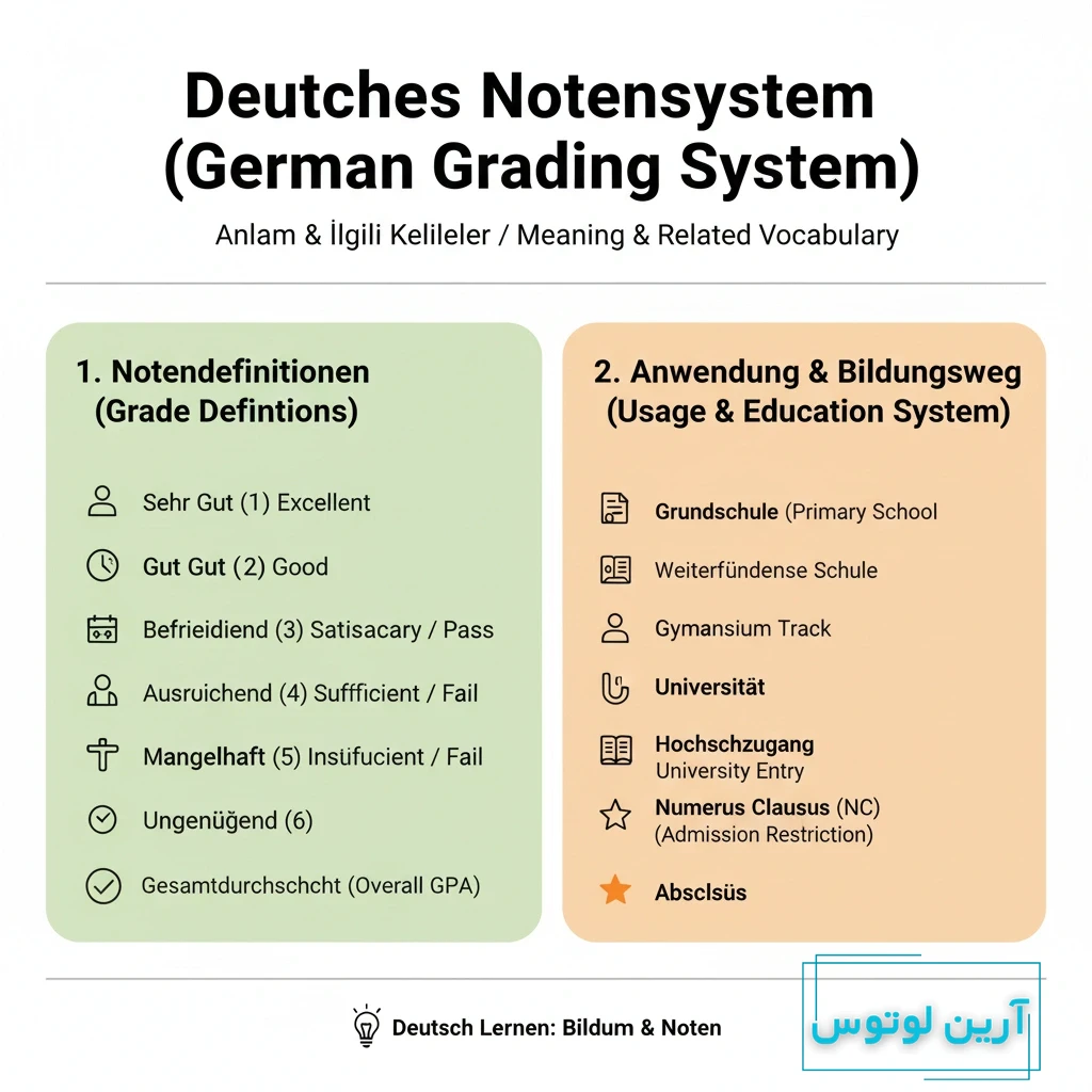 تبدیل معدل به آلمانی