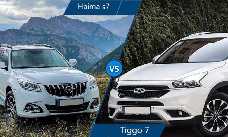 مقایسه هایما اس 7 و تیگو 7