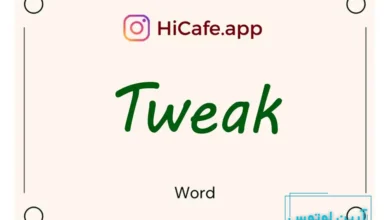 Meaning and usage of Tweak word