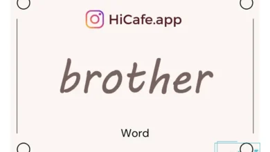 Meaning and usage of brother word