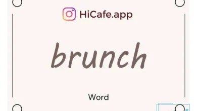 Meaning and usage of brunch word