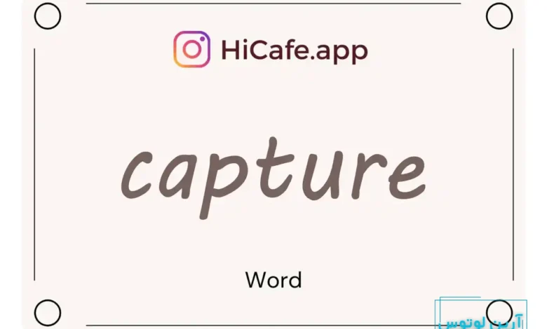 Meaning and usage of capture word