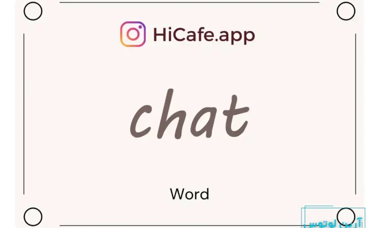 Meaning and usage of chat word