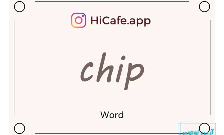 Meaning and usage of chip word