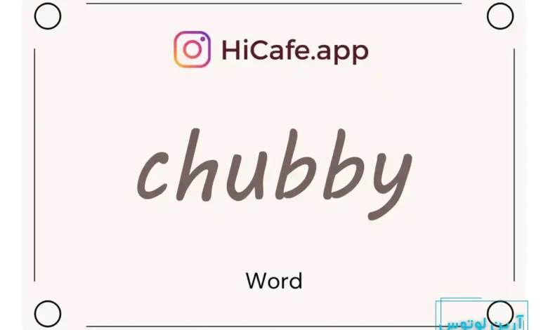 Meaning and usage of chubby word