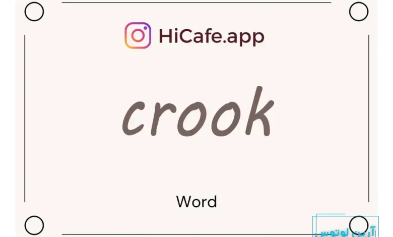 Meaning and usage of crook word
