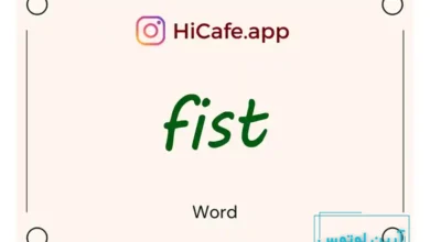Meaning and usage of fist word