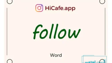 Meaning and usage of follow word