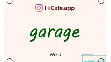 Meaning and usage of garage word
