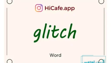 Meaning and usage of glitch word