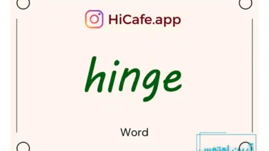 Meaning and usage of hinge word