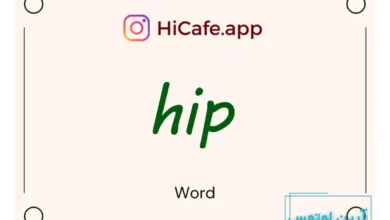 Meaning and usage of hip word