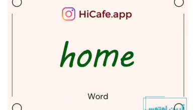 Meaning and usage of home word