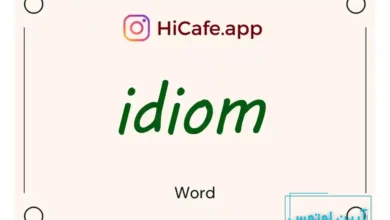Meaning and usage of idiom word