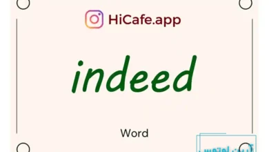 Meaning and usage of indeed word