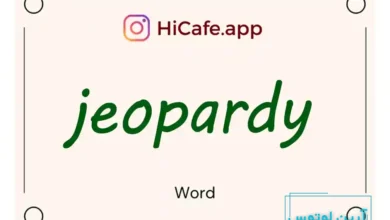 Meaning and usage of jeopardy word