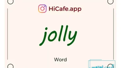 Meaning and usage of jolly word