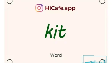 Meaning and usage of kit word