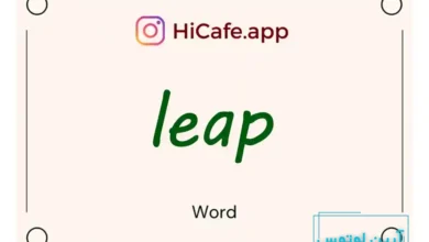 Meaning and usage of leap word