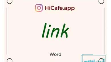 Meaning and usage of link word