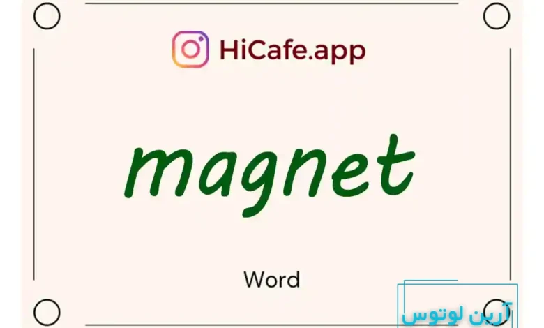 Meaning and usage of magnet word