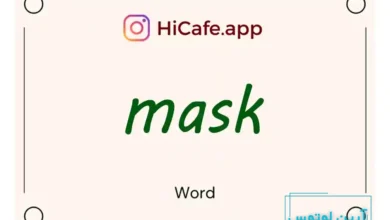 Meaning and usage of mask word