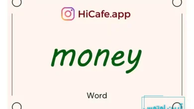Meaning and usage of money word