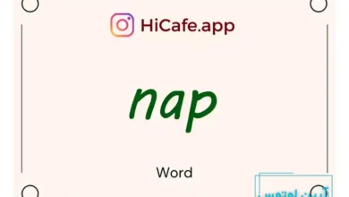 Meaning and usage of nap word