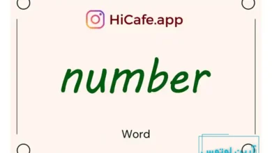 Meaning and usage of number word