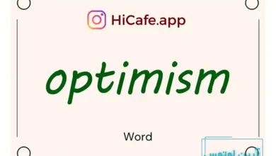 Meaning and usage of optimism word