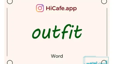 Meaning and usage of outfit word