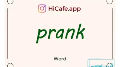 Meaning and usage of prank word