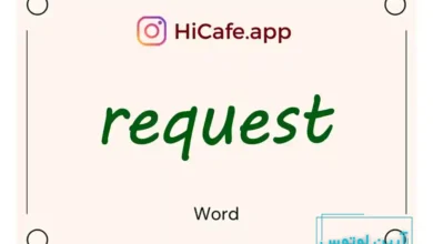 Meaning and usage of request word