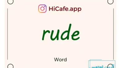 Meaning and usage of rude word