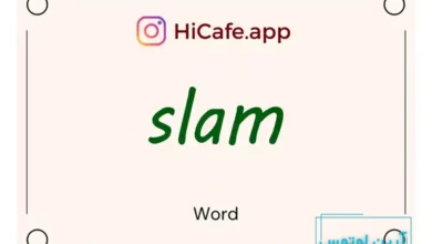 Meaning and usage of slam word